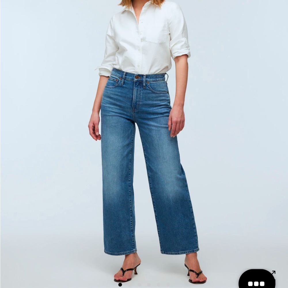 Madewell size 24 wide leg Jean like new